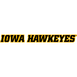 Iowa Hawkeyes Wordmark Logo 2012 - Present